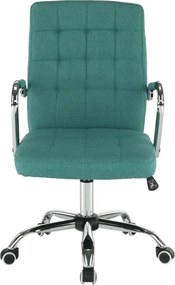 Irodai szék, ciánzöld, MORGEN