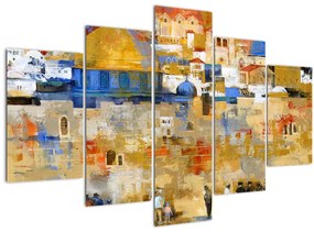 Kép - siratófal, Jerusalem, Israel (150x105 cm)