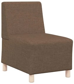 barna szövet kanapéfotel 55 cm