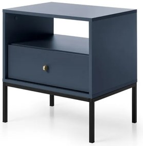 Éjjeliszekrény MONO 56x54 cm kék