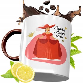 Bordó Bögre Színésznek Születésnapra Ajándék fényképes nyomtatással