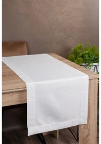Eliza lurex asztali futó Fehér/ezüst 40x200 cm