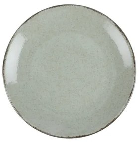 18 darabos zöld porcelán étkészlet
