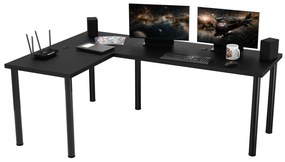 PC asztal N1 (fekete) . 1092062