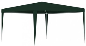 zöld rendezvénysátor 4 x 4 m 90 g/m²