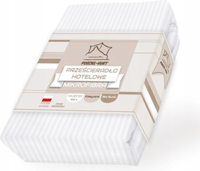 Szállodai lepedő Hagyományos 160x220 Mikroszálas csíkos 1cm