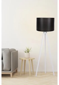 Állólámpa AYD 1xE27/60W/230V fekete/fehér