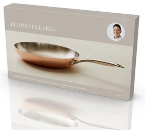 Rozsdamentes acél-réz serpenyő ø 28 cm – Blomsterbergs