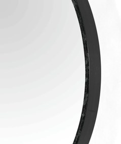 Zrcadlo 60 cm, černé, AZR-V5060 BK