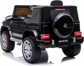 Mercedes AMG G63 4x4 akkumulátoros elektromos kisautó távirányítóval fekete