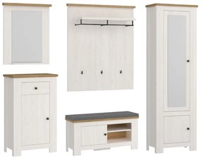 CELESTAN előszoba összeállítás, szibériai vörösfenyő/tölgy coast evoke