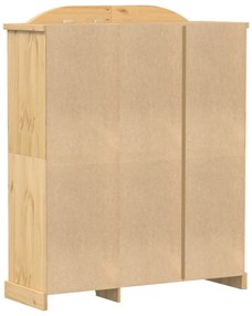 Corona tömör fenyőfa ruhásszekrény 151,5 x 52 x 186 cm