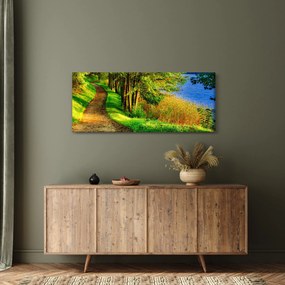 A víz menti sétányok képe (120x50 cm)