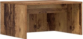 vidaXL Falra szerelhető íróasztal Öreg fa 60 x 45 x 30 cm Faanyag