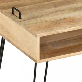 tömör mangófa TV-állvány 110 x 35 x 45 cm