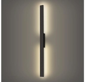 Brilagi - LED kültéri fali lámpatest LUNA LED/24W/230V 4000K IP65 fekete