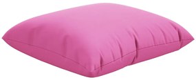 Dobópárnák 4 pcs Rózsaszín 40 x 40 cm szövet