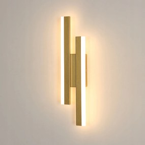 Kinkiet Scienny Led Lámpa Arany Színű Beltéri Modern Hálószobába 16W 3000K