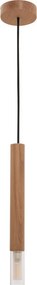 ZUMA LINE 8620103 MADERA Hengeres Függesztett Lámpa Faipari G9 IP20