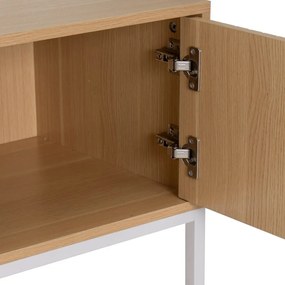 Natúr színű TV-állvány tölgyfa dekorral 120x45x40 cm Mid-Lines – Casa Selección