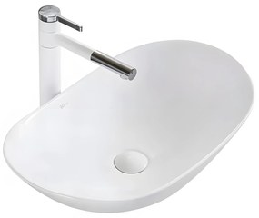 Rea Royal 60 asztali mosdó, 62 x 36 cm, fehér, REA-U0441