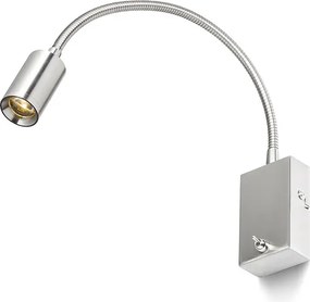RENDL VERSA fali lámpa matt nikkel 230V LED 3W 40° 3000K