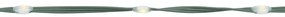 színes LED karácsonyfa 447 LED 249 cm
