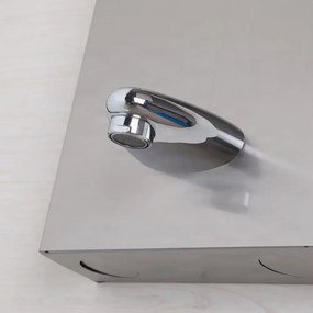 Zuhanypanel EYN TP1554 LED-világítással és masszázsfúvókákkal, fali vagy sarokba szereléshez, több színváltozatban — Fali szerelés