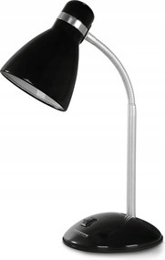 Asztali Éjjeli Lámpa Asztali Led Izzó E27 12W Klasszikus Fekete