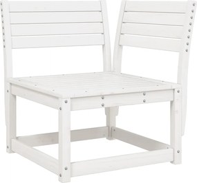 vidaXL fehér tömör fenyőfa kerti sarokkanapé 73 x 73 x 78 cm