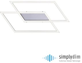 Paul Neuhaus INIGO 8192-55 Süllyesztett mennyezeti lámpa 2x12W/LED 3000K 1550LM IP20
