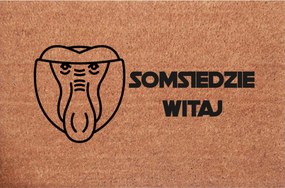 Kókuszos Lábtörlő Somsiedzie Hello Funny Lábtörlő