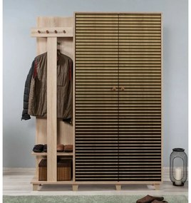 Garmanto Sonoma Oak Double szekrényes fogas