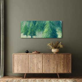 Kép - Festett tűlevelűek (120x50 cm)