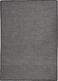 vidaXL szürke lapos szövésű kültéri szőnyeg 140 x 200 cm