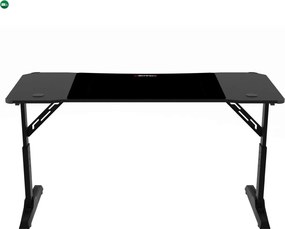 LUMEN RGB LED gamer asztal 120 × 60 cm