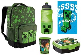 Minecraft ovis kirándulós csomag 5 db-os (Green)