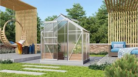 üvegház VITAVIA VENUS 2500 PC 4 mm ezüst színű LG168