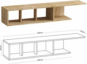 Pan Sapphire Oak TV-asztal