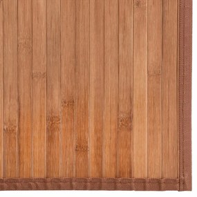négyszögletű természetes bambusz szőnyeg 80 x 1000 cm