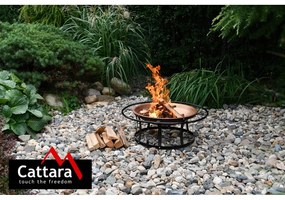 Etna tűzrakó hely fedéllel, ø 61 cm - Cattara