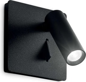 Fali Lámpa Fekete LITE IDEAL LUX 250113