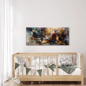Kép - Absztrakt grafika (120x50 cm)