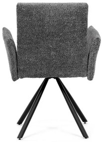 Szürke Bouclé Étkezőszék. DCH-W1117 GREY2