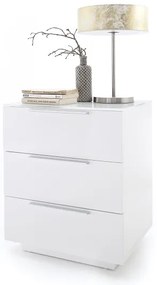 Éjjeliszekrény ROCKY XXL fehér