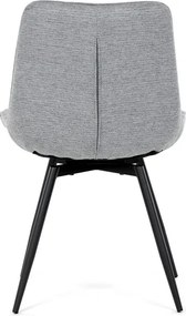 Étkezőszék szürke, szövet anyag HC-T1130 GREY2