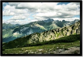 Poszterek keretben 60x40 Kilátás a Tátrából