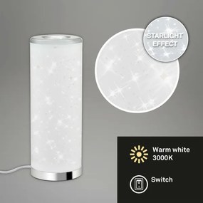 Briloner 7332-018 - LED Asztali lámpa STARRY SKY 1xGU10/5W/230V fehér