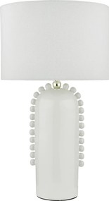 Dar Lighting modern asztali lámpa dolce fehér dardol4202