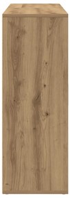 Szekrények 2 db Kézműves tölgy 60x31x84 cm Szerelt fa